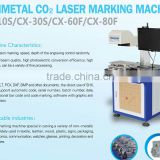 China cheap nonmetal laser marking machine