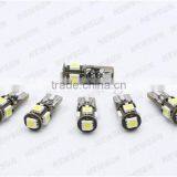 Canbus T10 5smd 5050 LED Car Light Canbus W5W 194 5050 SMD Error Free Light Bulbs thumbnail-4