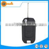 Black Plastic 2 Button Replacable Flip Remote Key Case With Left Blade Without Logo for Opel Corsa Meriva Zafira thumbnail-3