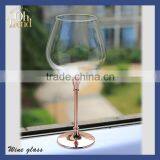 Glassware Manufacturer Handmade Cheap Wine Glass Goblet With Multi-turn Drill Wendding Shopping thumbnail-3