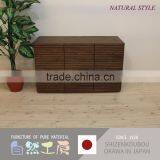 Simple and Easy to use japanese wood cabinet for living room with various kind of wood