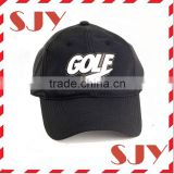 Custom 3D embroidery cotton print fabric golf hats,sport cap
