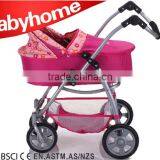 CE standard good metal baby doll stroller