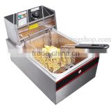 6L Stainless Steel Commercial Countertop 110v 220v Electric Fryer