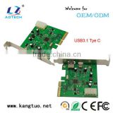 usb 3.1 type c connector pci express mini graphics card