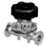 Food Grade Sanitary Hand Operated Diaphragm Valve thumbnail-3