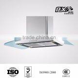 Curved Water Cut Range Hood Glass