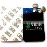 Top Quality Spandex 3m Sticker Smart Wallet Mobile Card Holder thumbnail-4