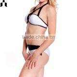 2017 Classic Black and White Sexy String Bikini thumbnail-2