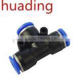 PU Seires Pneumatic Connector,Direct Way Hydraulic Fitting- Connector Fitting-Black thumbnail-6