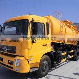 Dongfeng Kingrun 10CBM Sewage Suction Tanker Truck for Sale thumbnail-2