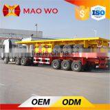 Heavy Duty New Flat Pack Container Tractor Truck Trailer for Sale thumbnail-5