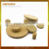 Microns Sintered Porous Metal Filter Disc