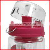 1000ml Fruit Infusing Infuser Water Bottle BPA Free Plastic Sports Detox Health thumbnail-6