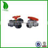 Pvc 3 Way True Union Ball Valve