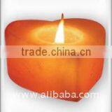 Himalayan Salt Candle Holder (Heart Shape) thumbnail-1