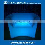 LED Glow Chair Plastic Lighted Sofa