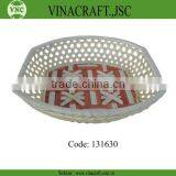 Fruit Woven Bamboo Basket for Fruit thumbnail-1