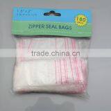 60 Packs Zipper Seal Bags pe Plastic Bag pe Mesh Bag and pe Bag thumbnail-3