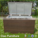 Waterproof Garden Rattan Storage Box thumbnail-1