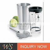 Stainless Steel And Glass Boston Cocktail Shaker thumbnail-3