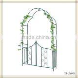 New Design Black Color Metal Garden Arbor thumbnail-1