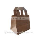 2015 New Design New Warp and Weft Paper Material With Logo Printed Custom Promotional Bags / Food Packaging thumbnail-5