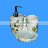 Unique Ceramic Bathroom Accessory Set for Decoration thumbnail-1