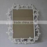 Metal Wall Mirror With Butterfly thumbnail-2