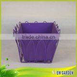 Wholesale Modern Style Multicolored Garden Hand Made Clay Pot thumbnail-4