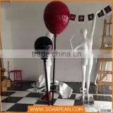 Customized Promotional Fiberglass Christmas Balloon Stand For Decoration thumbnail-5