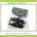 Power Socket US Regulation Double Row Socket E-06-C6-G thumbnail-1