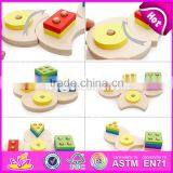 Hot Sale Preschool Stacking Toys Wooden Baby Shape Sorter W13D098 thumbnail-3