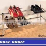 Shoes Display Shelf, 2 Tier Expandable Metal Shoe Rack thumbnail-3