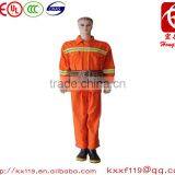 97type Green Orange Comfortable Cotton Fire Fighting Security Uniform thumbnail-1