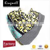 Colorful Digital Printed Silk Scarf for Ladies in Spring and Summer thumbnail-4