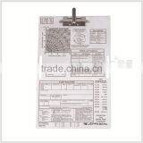 Kearing Silk Printing Aviation Supplies Kearing Metal A4 Pilot Kneeboard Clipboard for Flight Training VFR thumbnail-1