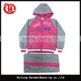 Girls' Sports Suits Children Clothing Sets PU Polyester Sportswear Kid Set thumbnail-5