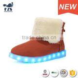HFR-TS-12-2 2017 Winter Shine Brand Shoelaces Polyester Led Women Boots thumbnail-2