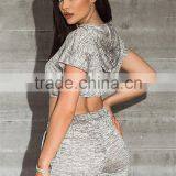 MGOO Custom Made Grey Marel Slit Hoodies Crop Tops Marvel Jersey Plain Hoodies Sleeveless Summer Shirts thumbnail-6