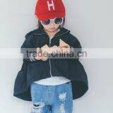 1-7 Years New 2017 Wholesale Autumn Full Sleeves Black Dovetail Kids Boys Girls Jackets (pick Size ) thumbnail-2