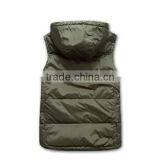 2015 Hot Sell Customized Outdoor Casual Men Down Hoody Vest,Down Gilet thumbnail-2