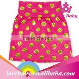 Wholesale Latest Sequin Dot Kids Ruffles Skirt Colorful Pettiskirts Tutu for Kids thumbnail-2