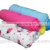Wholesale baby washing towel 6in1 set/newborn washcloth