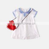 Wholesale 2017 China Supplier Girls Children Plain Dresses Of Kid Clothes thumbnail-1