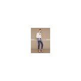 2017 Girl's Cotton Knitted With Beading Short Sweater Designs thumbnail-3