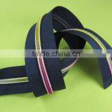 Low MOQ Fast Delivery Wholesale Newest Fashion Auto Lock Reverse Coil Zipper thumbnail-4