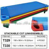 Unassemble Kids Plastic Stackable Cot Bed thumbnail-1