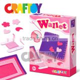 Sewing Wallet mini bag en71 DIY craft toy kit