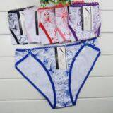 2015 New Print Stretched Cotton Bikini Brief Women Underwear Lady Boyshort Pants Dot Lady Panties Lingerie Intimate Underpants thumbnail-3